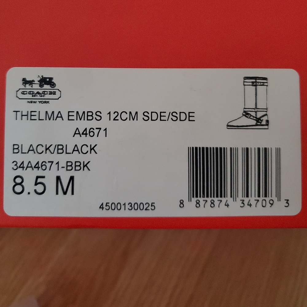 COACH Thelma Cold Weather Boot - Picture 4 of 6